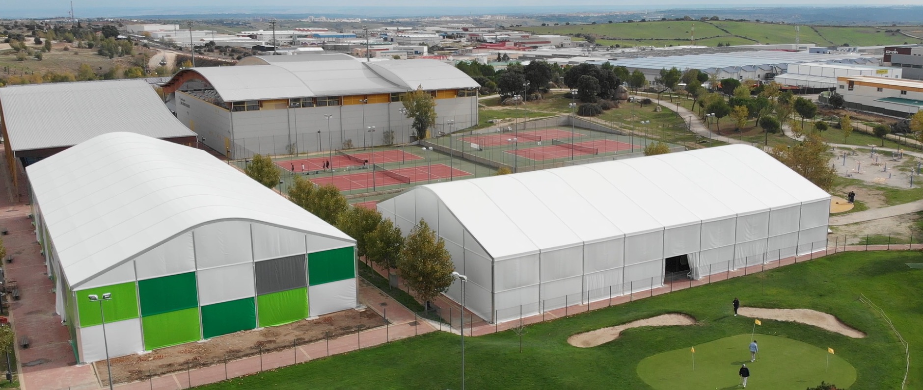 Cubiertas Pádel - EME Estructuras