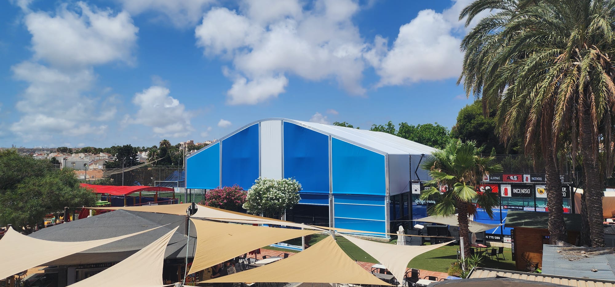 Cubiertas Pádel - EME Estructuras