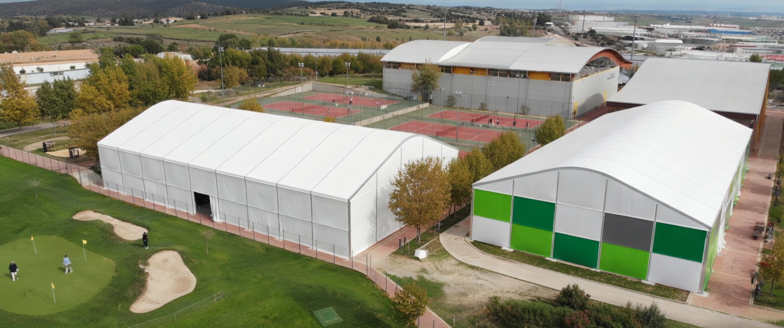Cubiertas Pádel - EME Estructuras